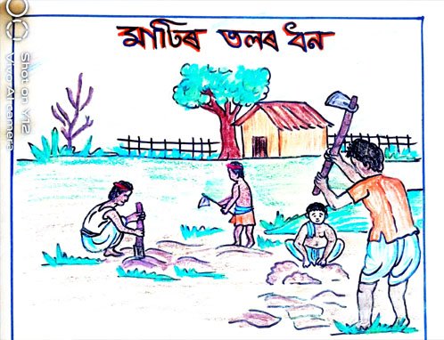 মাটিৰ তলৰ ধন (মান্য ভাষা)